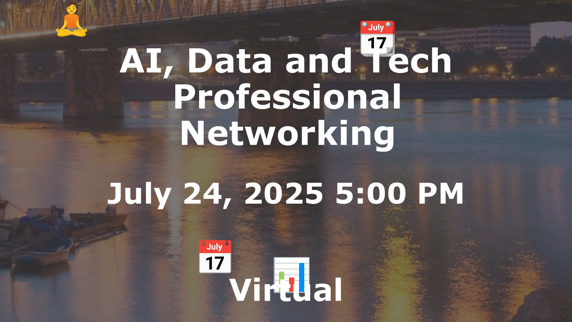 AI, Data and Tech Professional Networking event image